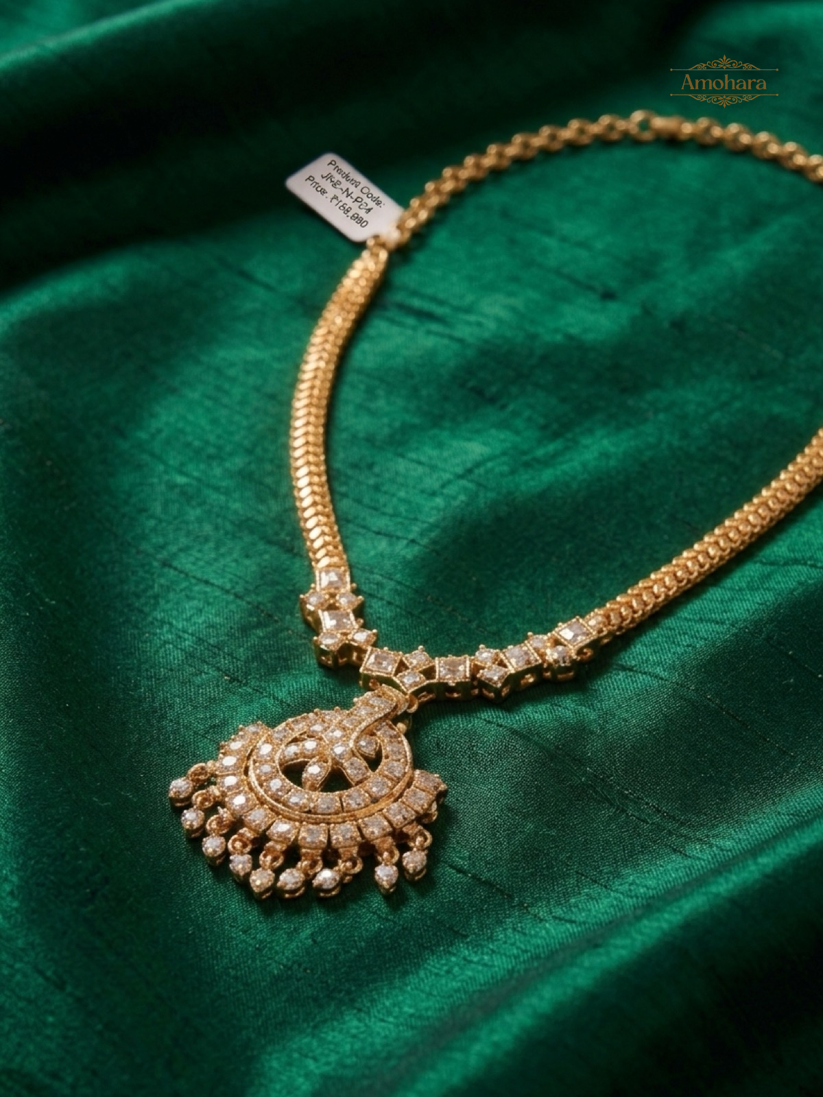 Crystal Elegance Pendant Necklace