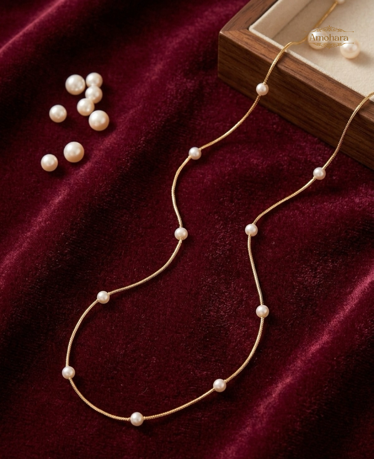 Classic Pearl Dainty Chain