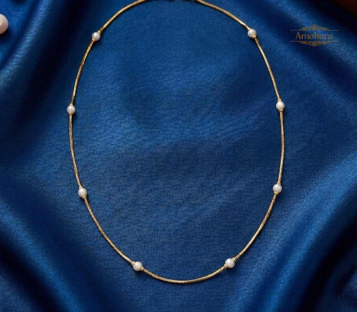 Classic Pearl Dainty Chain