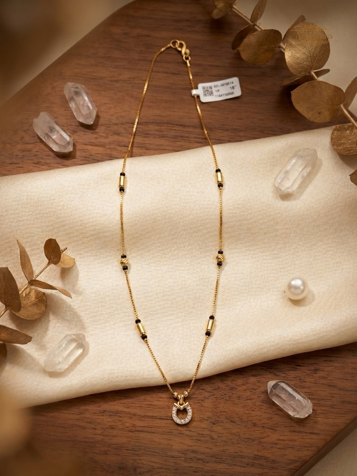 Elegant Halo Mangalsutra Chain