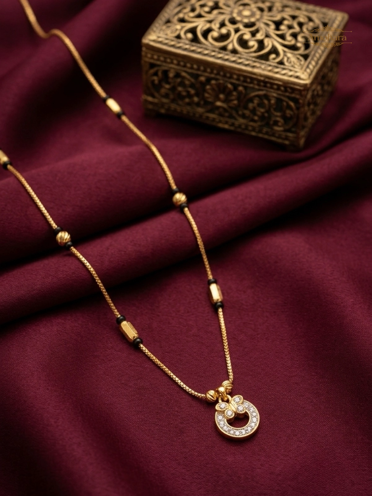 Pushpa Circle Mangalsutra