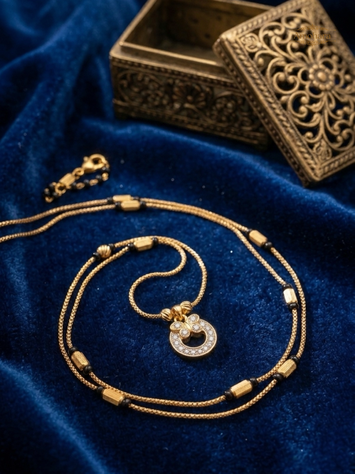 Pushpa Circle Mangalsutra