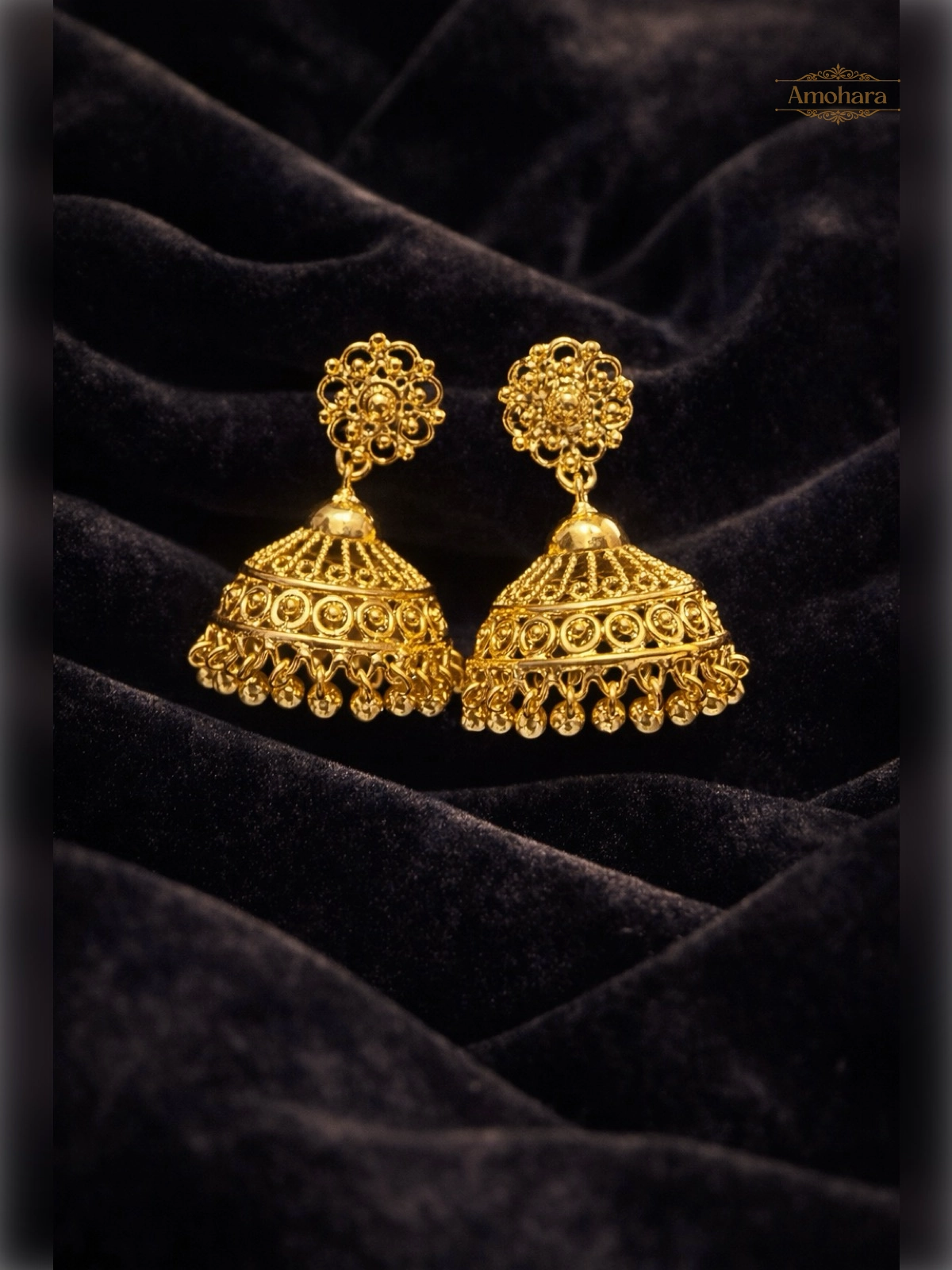 Jumka Traditional Dangling Beads