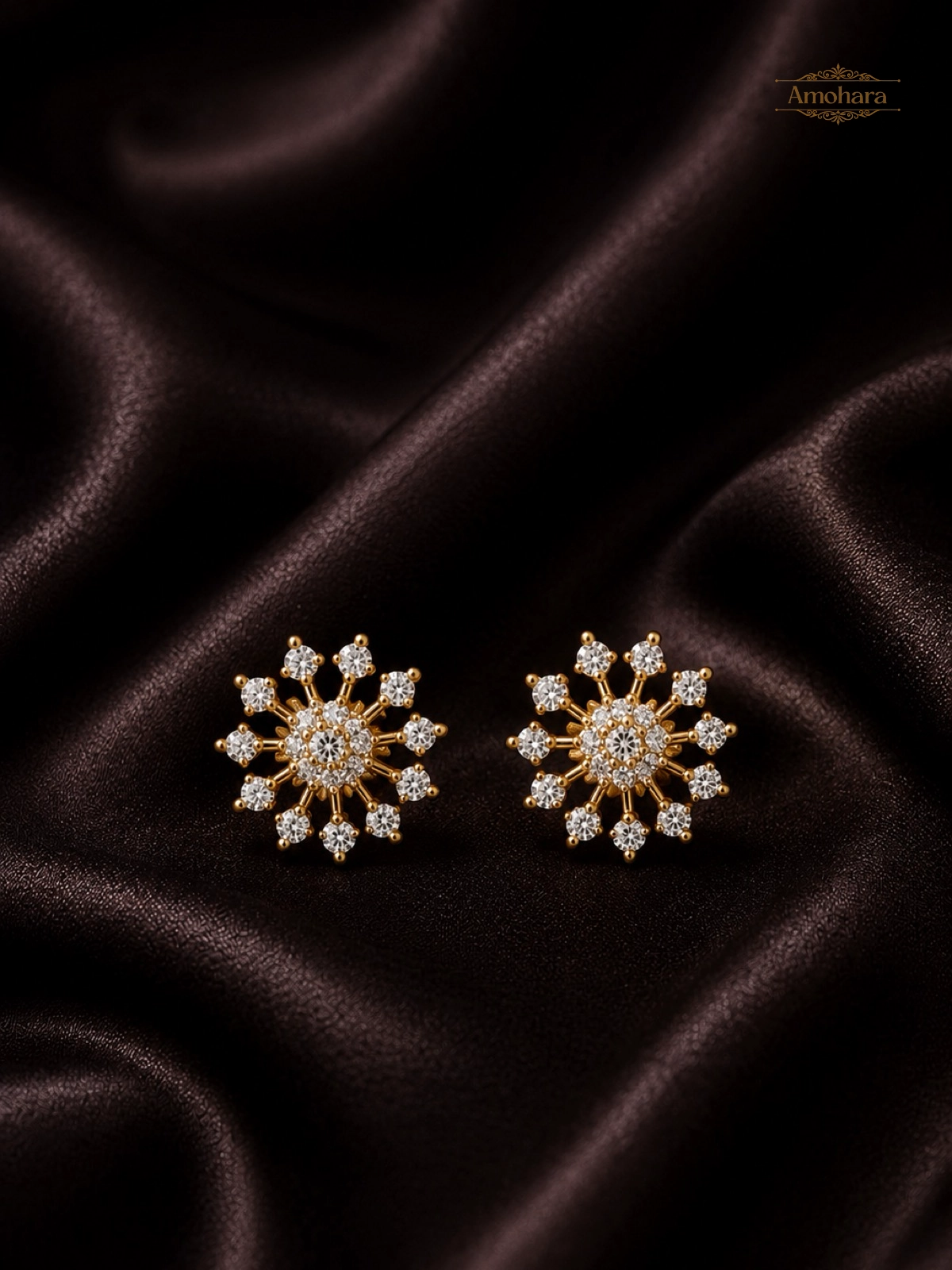 Radiant Starburst Panchaloham Studs
