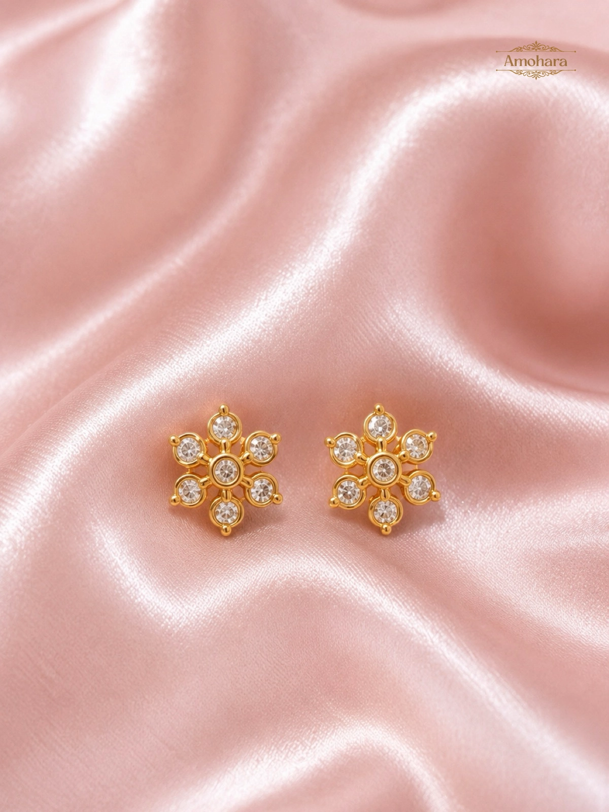Celestial Bloom Panchaloham Studs