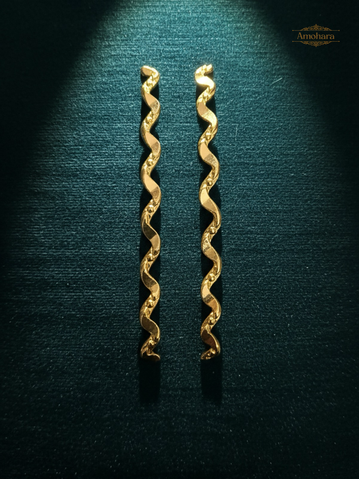 Golden Wave Designer Bangles