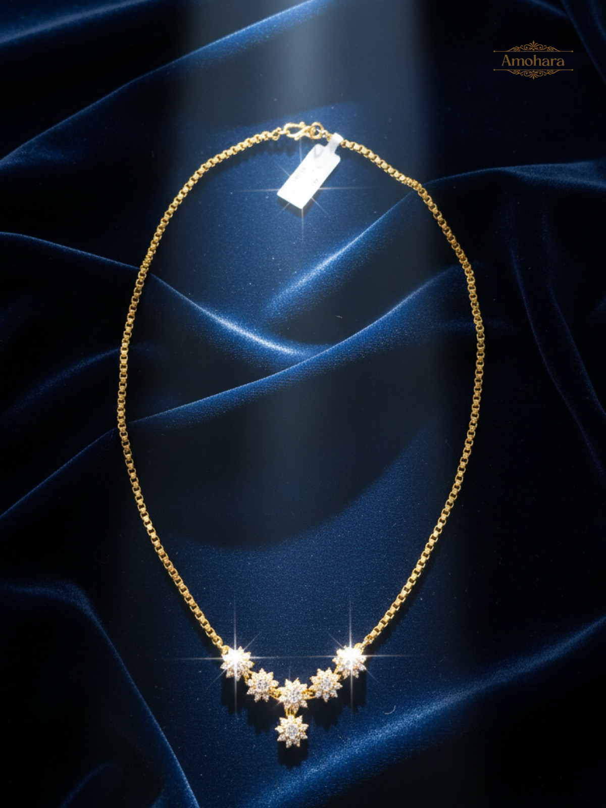 Starlight Floral Pendant Chain