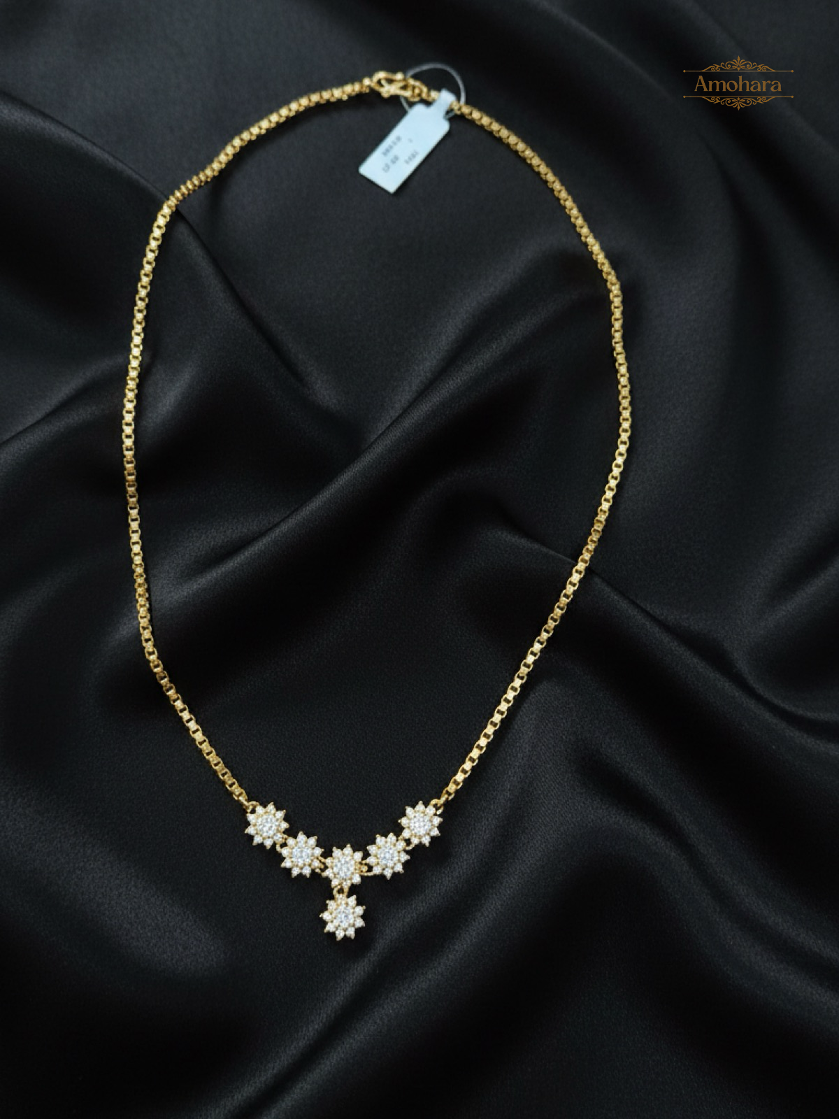 Starlight Floral Pendant Chain