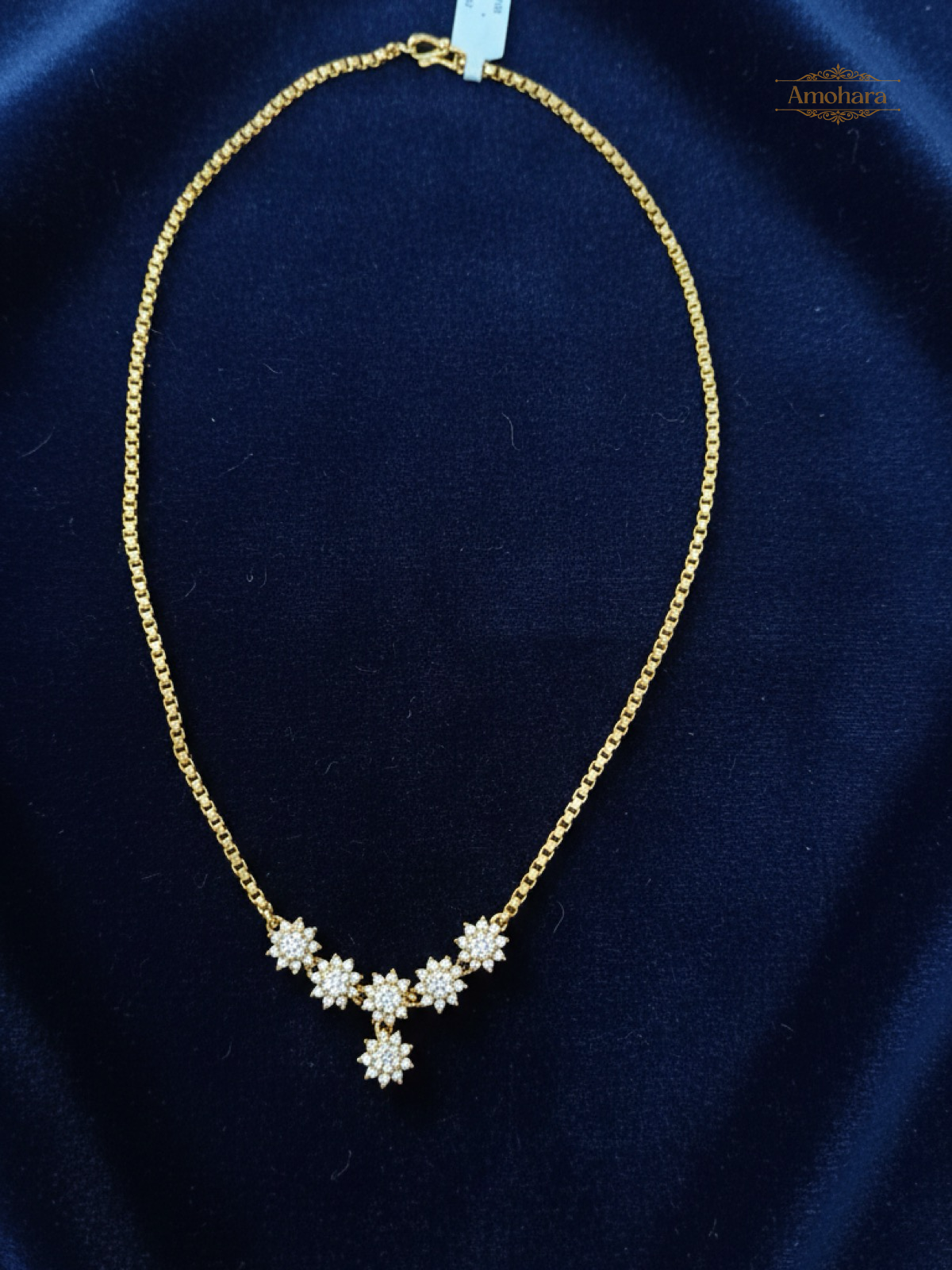 Starlight Floral Pendant Chain