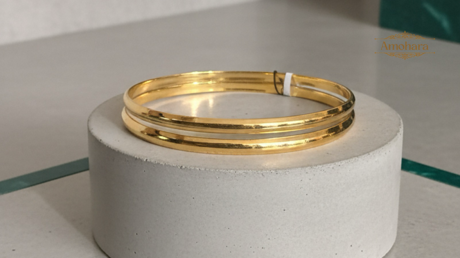Classic Plain Gold Bangles